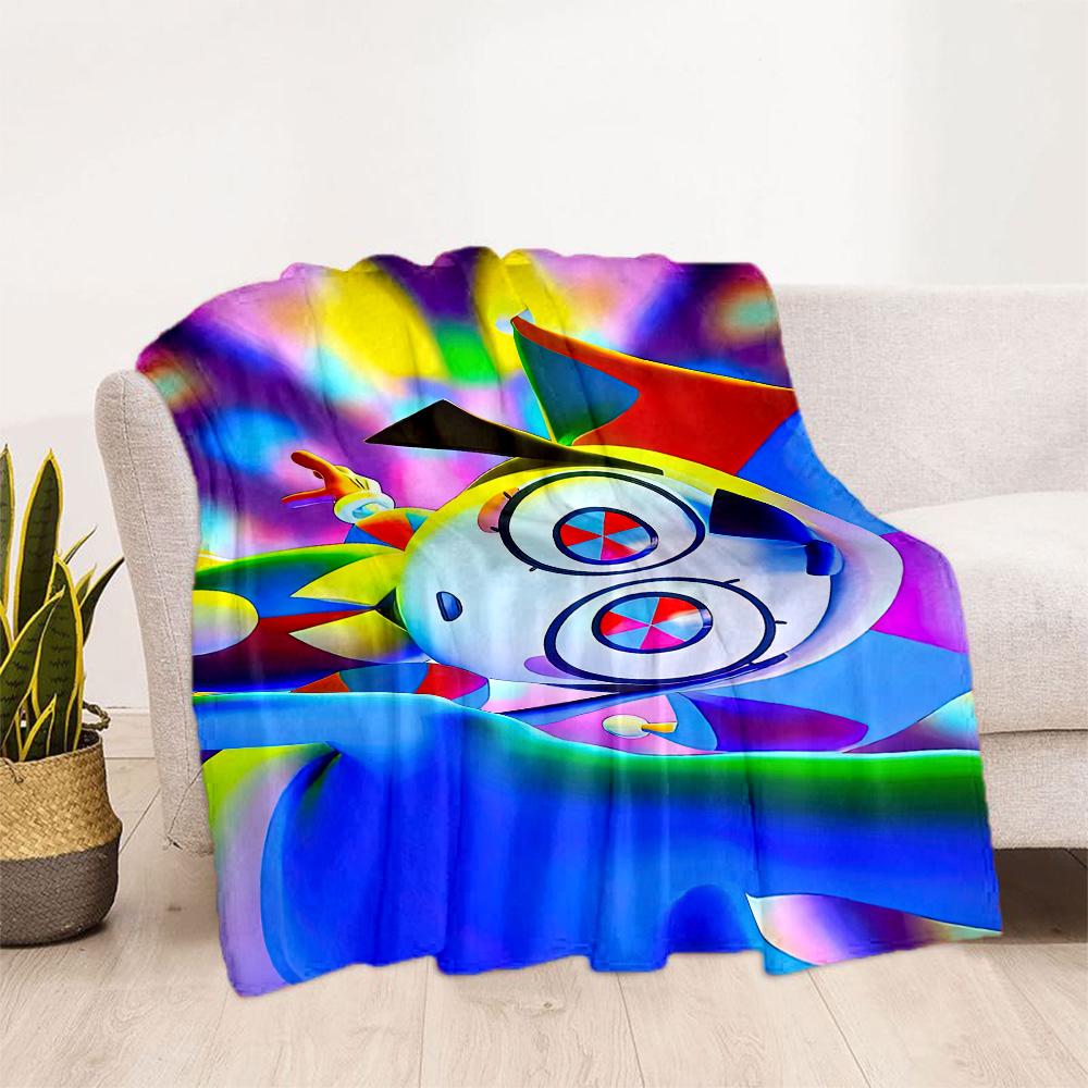 Digital Circus Blankets are suitable for living rooms,making them an ideal choice for outdoor travel and gifts.