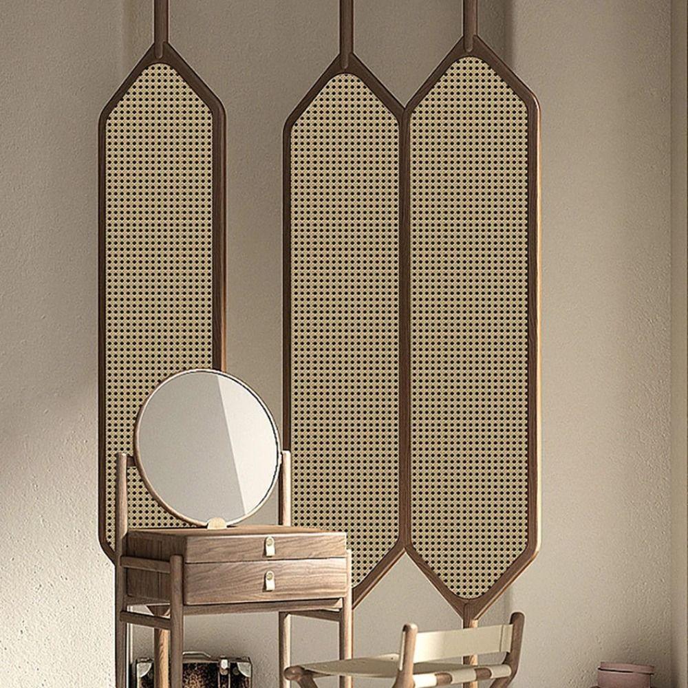 Матовые настенные наклейки ПВХ Цветочный узор Обои ТВ Фон Самоклеящиеся обои Мебель