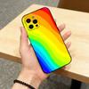 C-Цветной Радужный Полосатый Чехол Для Телефона Для iPhone 17, 16,15,14,13,12,11 Plus,Pro Max, Другие Мягкий Черный Чехол