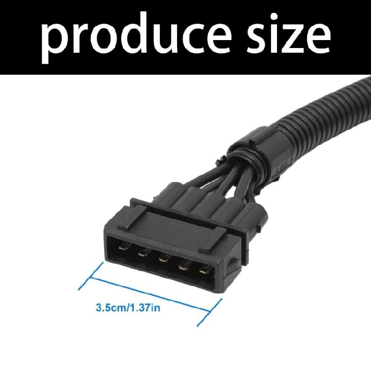 Car Glow Plug Harness Wiring Easy Installation Replacement Glow Plug Wiring Assembly Automotive Accessories for 95-04