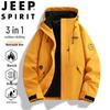 JEEP SPIRIT Men's Outdoor Jackets and T-Shirts