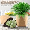 Kraft Paper Bag Flower Plant Pot Cover Container Multi functional Storage Pouch (25*25*40cm)