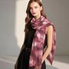 Yousheng Women Scarf Graffiti Color Block Printed Scarf Autumn Winter Soft Shawl Scarf Outdoor Activities Versatile Accessory