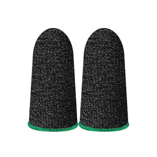 1 Pair Finger Cover Sweat-proof Sensitive Ultra-thin Video Games Touch Screen Fingertip Gloves for PUBG Mobile Game