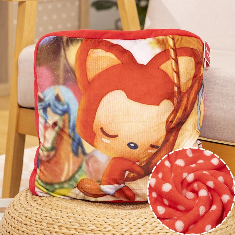 Мультяшный Очаровательный Стиль Зверополис Кондиционер Плед Плюшевая Коллекция Подушка