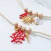 Layered Red Crab Fish Sun Shell Heart Necklace Women Beach Style Fashion Jewelry