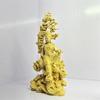 Solid Wood Water Moon Guanyin Statue,Finely Carved Chinese Buddha Statues,Modern Art Sculpture,Home Decoration, Feng Shui