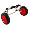 Kayak Trolley Aviation Aluminum 25cm Diameter PU Wheel Adjustable Folding Boat Carrier Cart