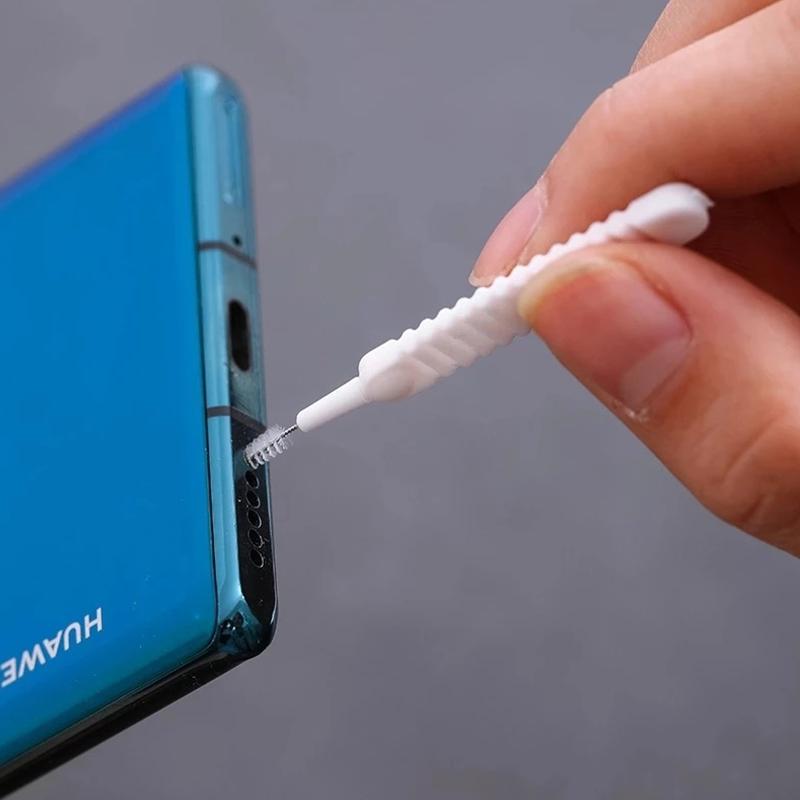 66 шт. Набор для чистки портов зарядки динамиков мобильных телефонов, пылезащитная заглушка для iPhone 15 14 13 Samsung Xiaomi, набор для чистки наушников, щетка