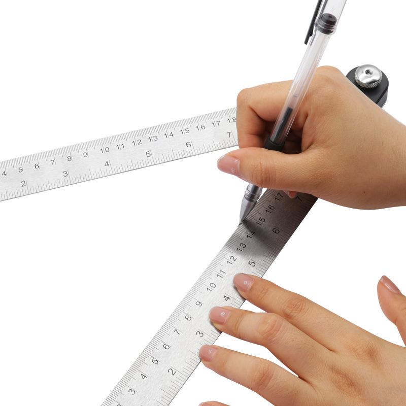 Stainless Steel Digital Angle Finder Secure Angle Locking Mechanism Ruler for Cutting Tile Brick Stone Wood