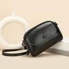 Leather Bag Women'S Trendy Retro Small Round Bag High-End Temperament Shoulder Messenger Bag Women