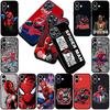 Чехол для телефона Motorola Moto G86 G57 E14 E15 G14 G34 G35 G84 G24 A54 G15 Power E22 Чехол Чехол Человек-Паук Марвел Человек-Паук Крутой