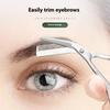 Stainless Steel Facial Hair Grooming Tool with Eyebrow Comb Hair Remover Eyebrow Trimmer  Beauty