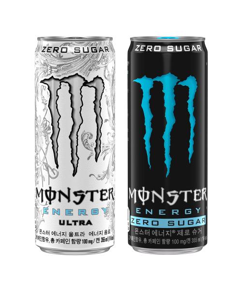 MONSTERENERGY 24 Monster Energy Ultra 355 Oz Cans + 24 Monster Energy Zero Sugar 355 Oz Cans