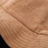 Solid Color Fashion Double-sided Four Seasons Fisherman Hat Solid Fisherman Hat Corduroy Sun Hat Reversible Foldable Hats