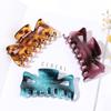 Hair Accessories Leopard Print Acrylic Barrette Hair Claw Clip Large Hairpins Hair Clamps