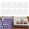 Transparent Keycaps for Mechanical Keyboards Cherry Profile R4 Height Blank Keycap Enhanced Backlighting 10/20Pcs