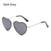 Модные Очки Косплей Без Оправы Сердце Солнцезащитные Очки для Женщин Солнцезащитные Очки в Форме Сердца