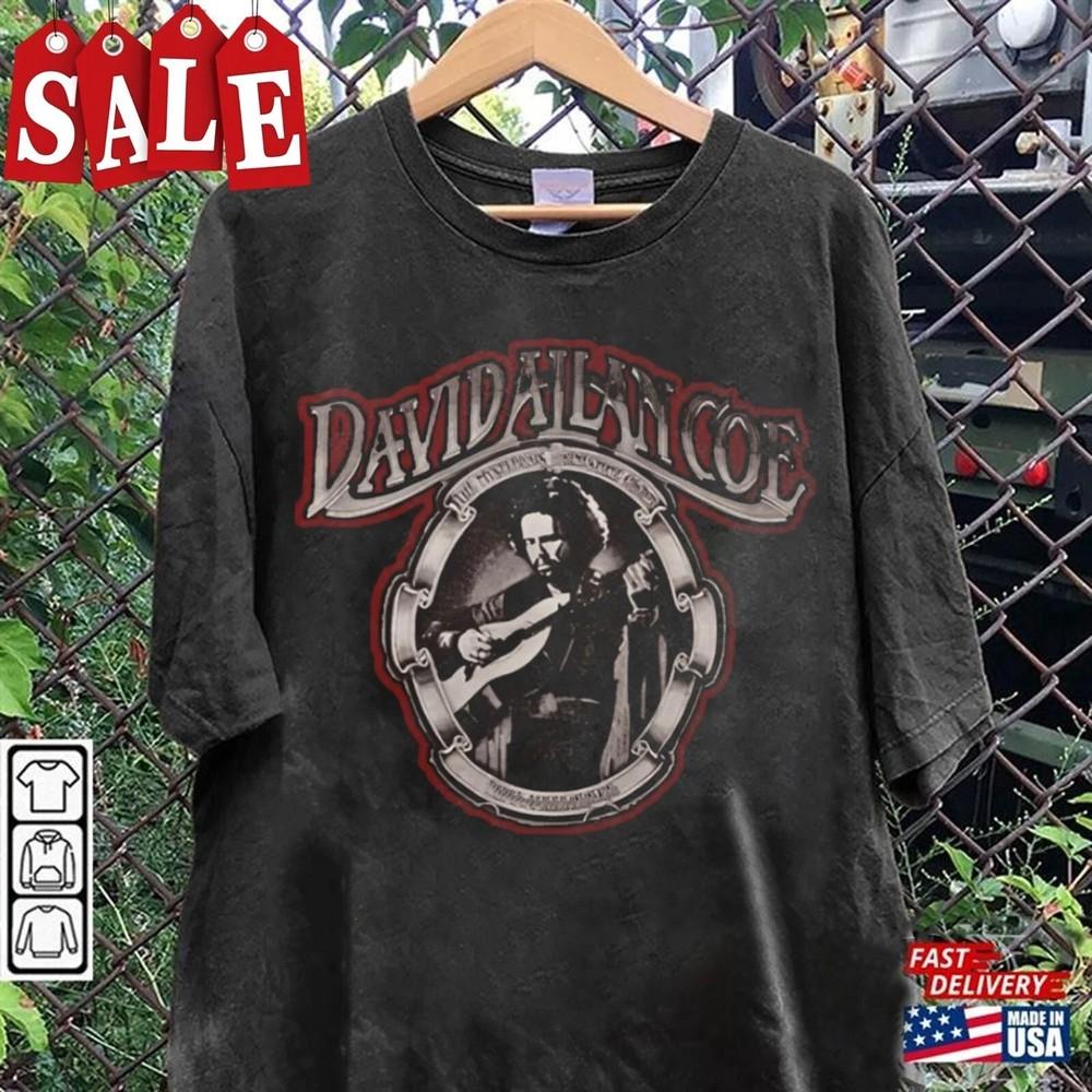 New David Allan Coe Short Sleeve Men S235XL TShirt SN124 Unisex T-Shirt