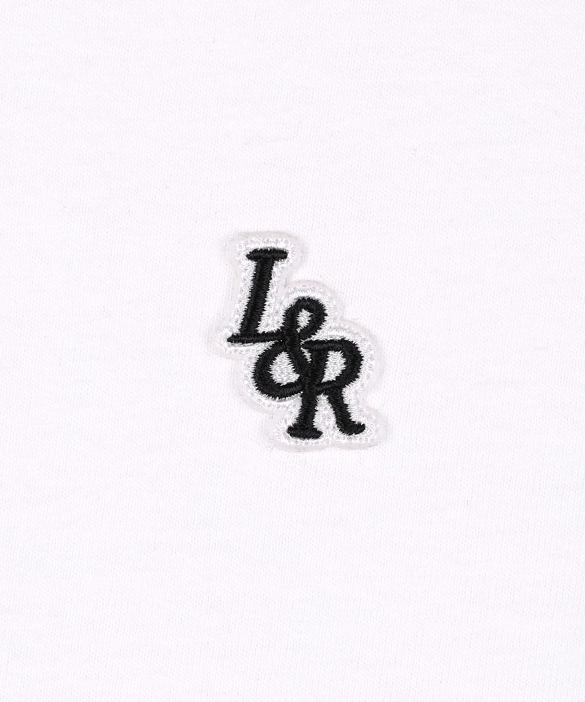 LOSSYROW L&R Patch Point Short-Sleeved T-Shirt White