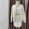 Nail Pearl Western-style Socialite Sweater Short Jacket Trendy Autumn and Winter Clothing Design Sense Knitted Cardigan Trendy
