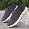 Shoes Men's Cloth Shoes Casual Shoes Autumn One-pedal Breathable Old Beijing Cloth Shoes Shallow Mouth Lightweight Single Shoes