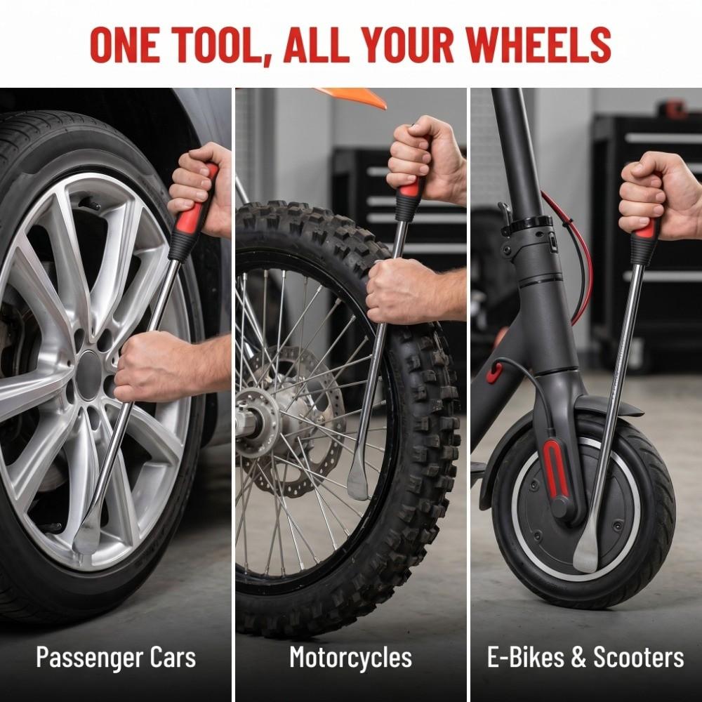 15 Inch Tire Spoon Lever Non-Slip Handle Automobile Repair Tool Maintenance Technician