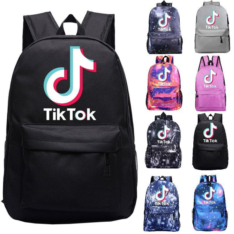 Рюкзак Tik Tok Большой Детские Школьные Сумки Повседневные Дорожные Сумки Рюкзак Плечо