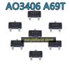 5 шт. оригинальный AO3406 A69T МОП-транзистор SOT23