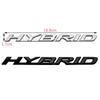 3D Металлическая ЭМБЛЕМА HYBRID Задняя Дверь Багажника Крыло Эмблема Значок Наклейки Декали для Lexus RX350 NX200 ES300 IS300 LX470 LX570