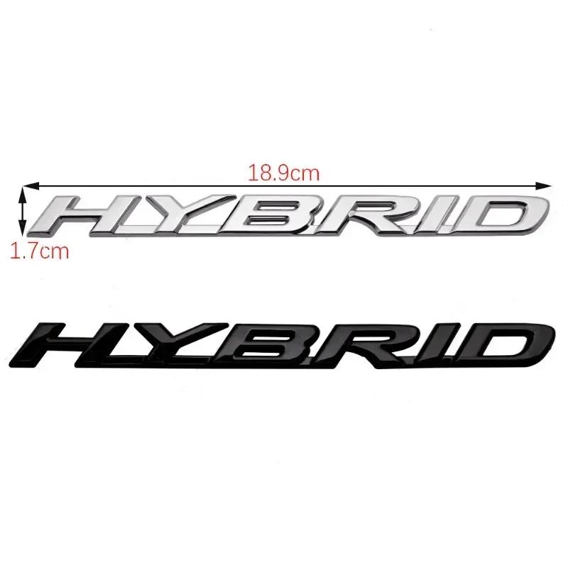 3D Металлическая ЭМБЛЕМА HYBRID Задняя Дверь Багажника Крыло Эмблема Значок Наклейки Декали для Lexus RX350 NX200 ES300 IS300 LX470 LX570