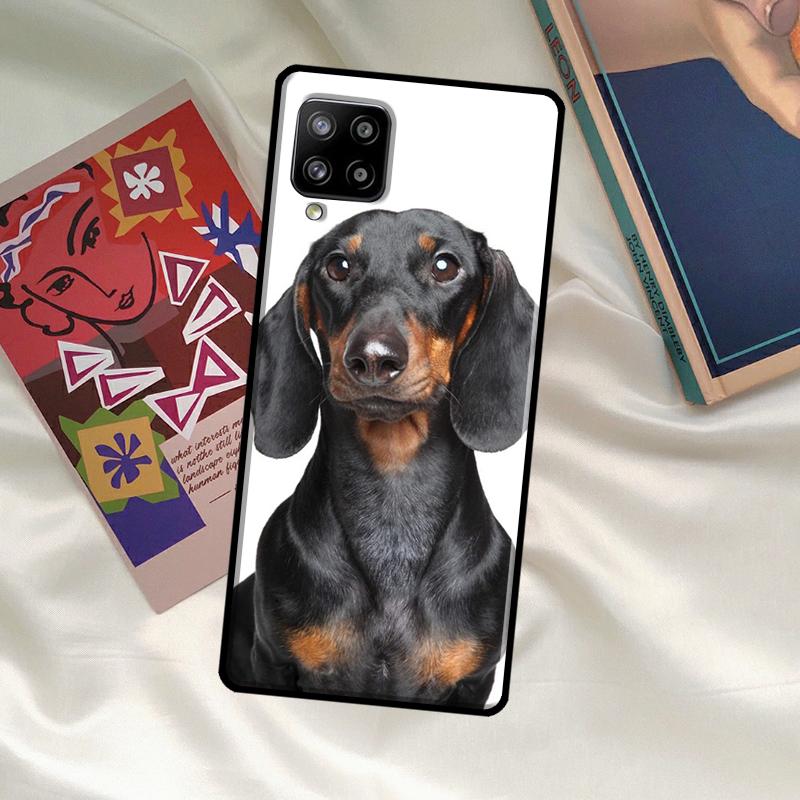 Чехол для собаки Такса Для Samsung Galaxy A33 A13 A36 A56 A23 A52 A32 A12 A54 A34 A14 A16 A26 A53 A15 A35 A55