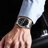 Новые роскошные мужские часы высшего бренда с коробкой, мужские водонепроницаемые светящиеся модные мужские кварцевые часы
