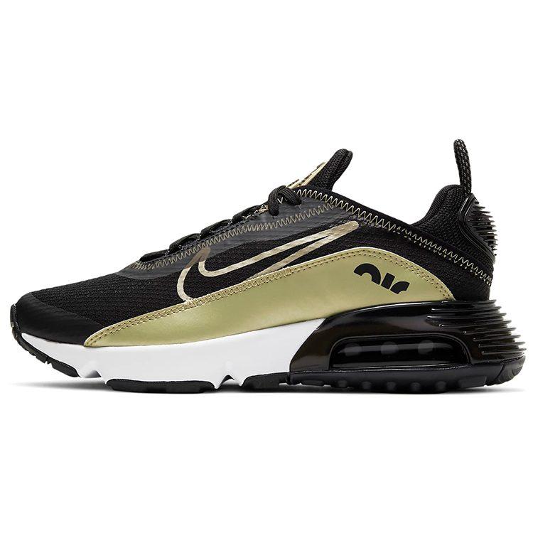 Nike Air Max 2090 'Black Metallic Gold Star' Gs CJ4066-006