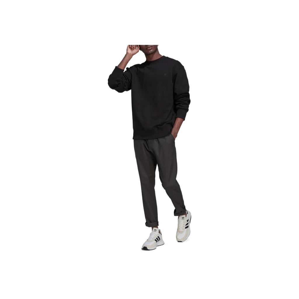 adidas Оригиналы Adicolor Contempo Crew Толстовка из французского терри Черный HK2938