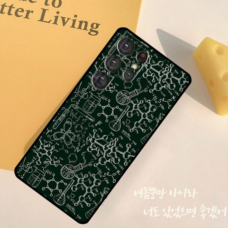 Наука Химия Кофеин Чехол для телефона Для Samsung Galaxy S25 Ultra S9 S10 S20 S22 S21 FE S23 S24 Plus Задняя крышка