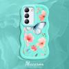 Painted Pattern Big Wave Edge Soft Silicone Material Macaron Phone Case Shockproof Protective Rubber Casing for OnePlus Vivo Motorola Moto