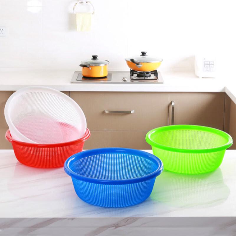 Multi-purpose Plastic Draining and Washing Basket