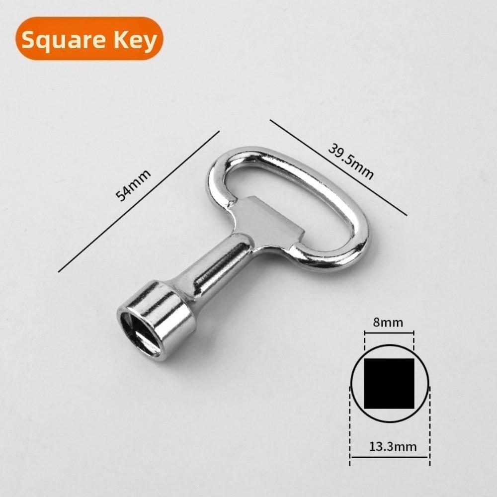 Alloy Material Triangle Wrench Durable Multi-purpose Wrench For Elevator Cabinet