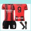 2324 Комплект домашней формы на новый сезон №. 9 Жиру №17 Лео №11 Ибра №19 Тео Футбольная форма