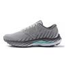 Mizuno Wave Inspire 19 Удобные Универсальные Нескользящие Прочные Дышащие Низкие Повседневные Кроссовки Унисекс серый зеленый J1GD234424
