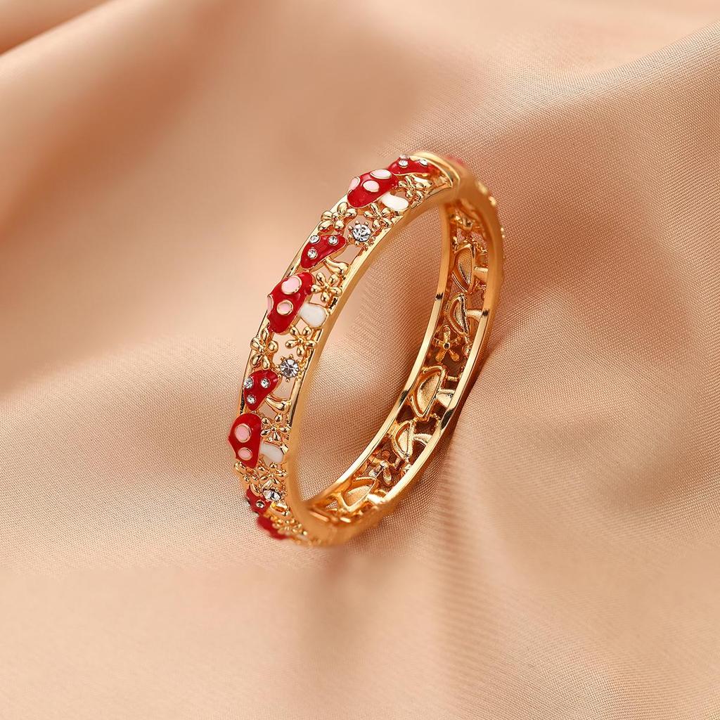 Widney Beijing Cloisonné Children's Open Diamond Bracelet - National Style Gift