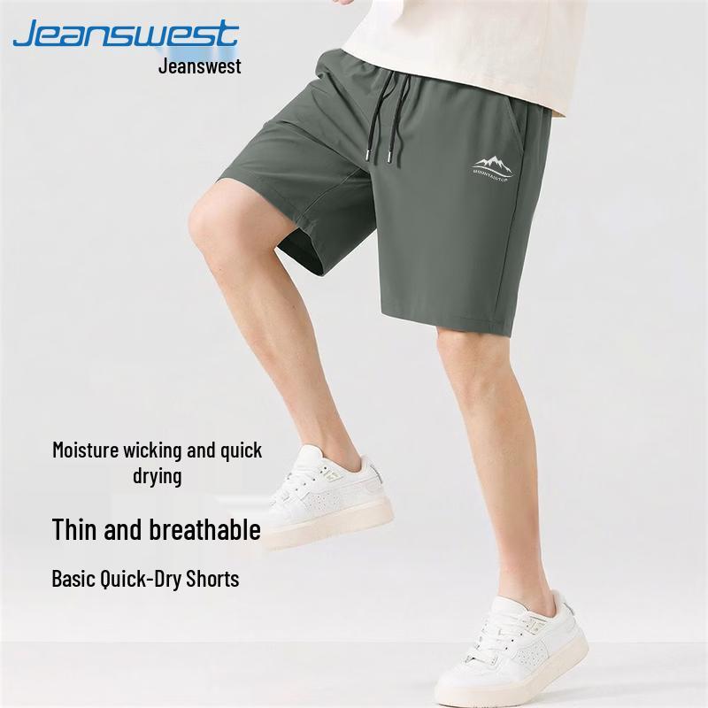 Мужские летние шорты Jeanswest с эффектом охлаждения, быстросохнущие, для активного отдыха
