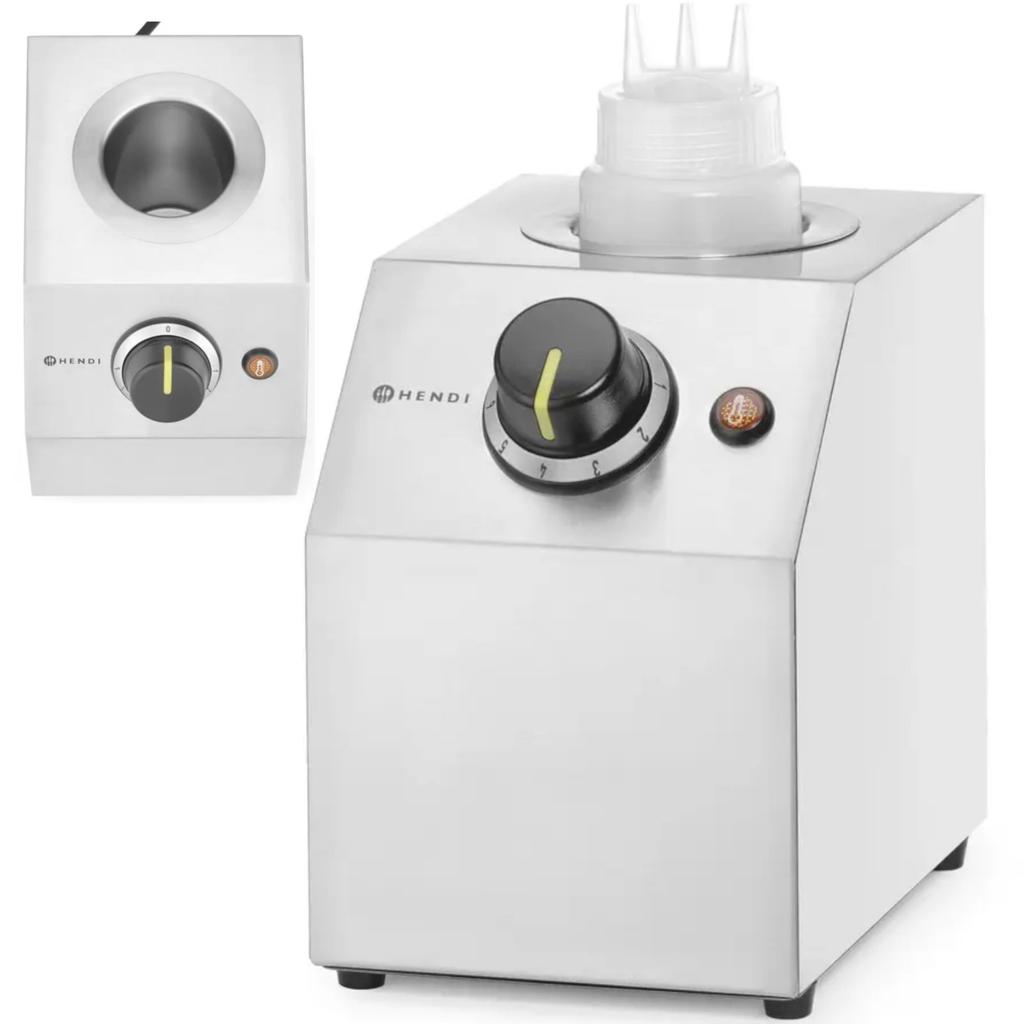 Electric bottle warmer for chocolate sauces 650 ml 200 W