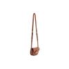 New MICHAEL KORS Hally Cow Leather Saddle Bag, Shoulder Bag, Crossbody Bag Medium Women's Brown 32F1G2HC1L-230