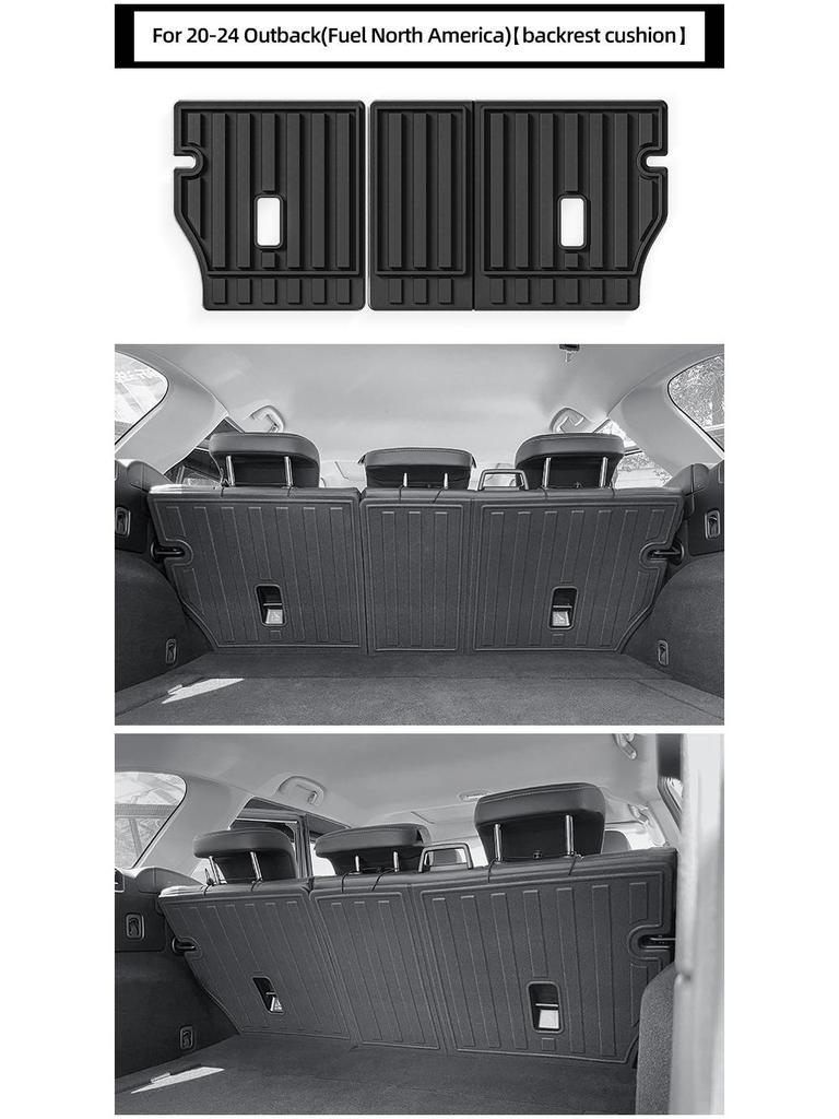 Коврики для пола из ТПЭ для Subaru Outback/Legacy 2020-2024