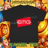 Новая футболка с логотипом гитарных звукоснимателей EMG American Футболка Забавная Размеры от S до 5XL