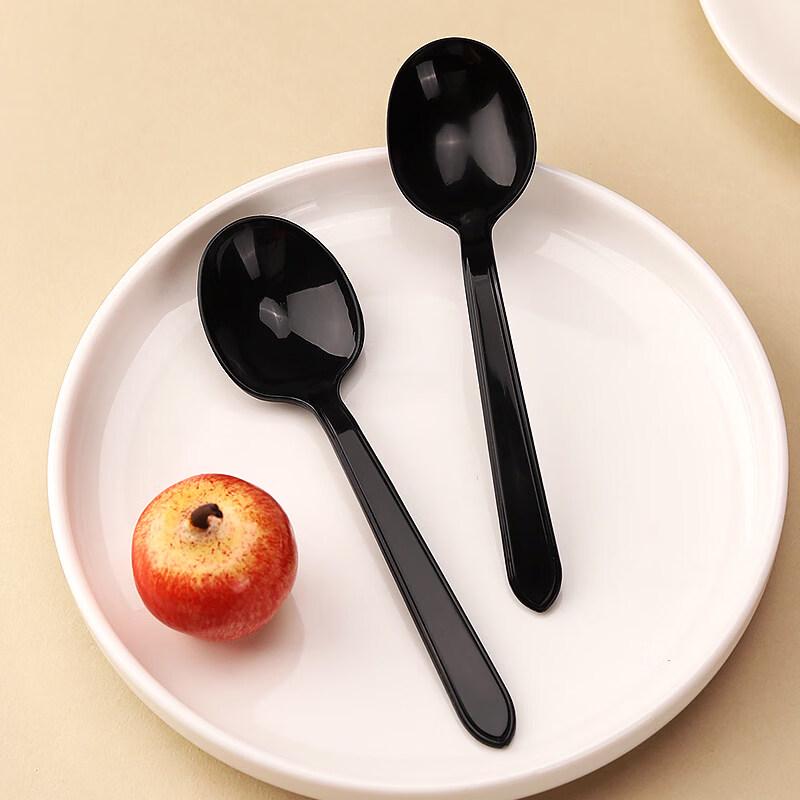 ZISIZ Disposable Plastic Spoons