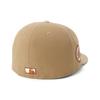 NEW ERA 59FIFTY MLB Los Angeles Dodgers Two-Tone Camo Color Cap Khaki/Camel 7 5/8 Fitted Baseball Hat