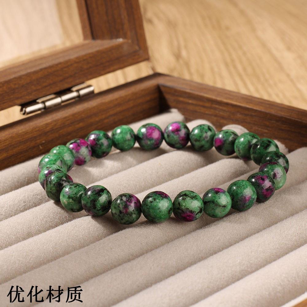 Beaded bracelet powder crystal garnet natural stone tiger's eye stone bead string natural crystal bracelet design